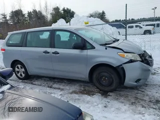 2012 Toyota Sienna with VIN 5TDKA3DC3CS010468, listed as a IAAI auction lot 41542523 with 56,055 mi miles and . Bid and sale history available at DreamBid. Image 13.