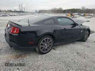 2012 Ford Mustang GT Premium with VIN 1ZVBP8CFXC5272336, listed as a Copart auction lot 86491414 with 103,653 mi miles and Salvage Title. Bid and sale history available at DreamBid. Image 3.