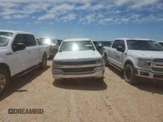 2018 Chevrolet Silverado 1500 Work Truck with VIN 3GCUKNEC8JG448639, listed as a Copart auction lot 54862305 with Not Provided miles and Clean Title. Bid and sale history available at DreamBid. Image 5.