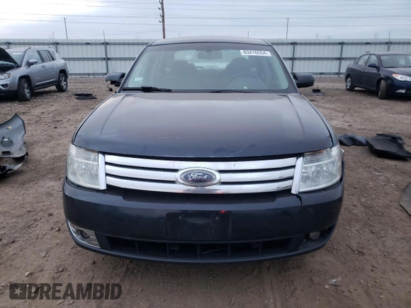 2009 Ford Taurus SEL with VIN 1FAHP24WX9G110749, listed as a Copart auction lot 83416554 with Not Provided miles and Salvage Title. Bid and sale history available at carsss.com. Image 5.