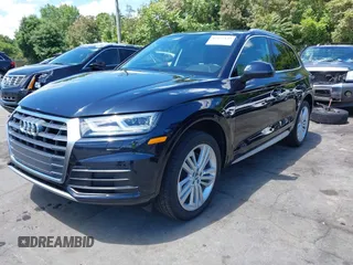 2018 Audi Q5 Premium Plus z VIN WA1BNAFYXJ2159153, wystawiony jako IAAI lot #42177133 z przebiegiem 64 816 mil mil oraz . Historia ofert i sprzedaży dostępna na DreamBid. Obrazek 2.