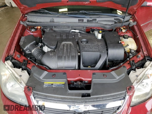 2009 Chevrolet Cobalt 1LT with VIN 1G1AT58H597143025, listed as a Copart auction lot 53853635 with 107,743 mi miles and Clean Title. Bid and sale history available at DreamBid. Image 11.