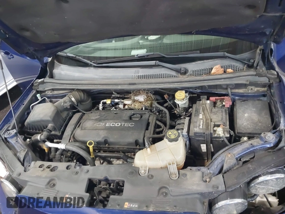 2014 Chevrolet Sonic LT with VIN 1G1JC5SG4E4136790, listed as a IAAI auction lot 37970640 with 180,252 mi miles and . Bid and sale history available at DreamBid. Image 10.