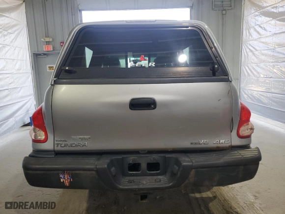 2005 Toyota Tundra SR5 with VIN 5TBBT44175S465785, listed as a Copart auction lot 53802105 with 220,640 mi miles and Clean Title. Bid and sale history available at carsss.com. Image 6.
