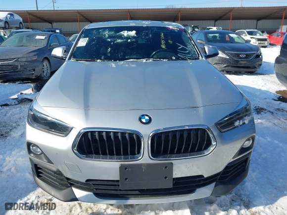 2018 BMW X2 xDrive28i with VIN WBXYJ5C33JEF82446, listed as a IAAI auction lot 41260076 with 50,278 mi miles. Bid and sale history available at carsss.com. Image 11.