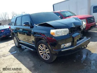 2011 Toyota 4Runner Trail with VIN JTEBU5JR7B5055067, listed as a IAAI auction lot 41538613 with 222,933 mi miles. Bid and sale history available at carsss.com. Image 1.