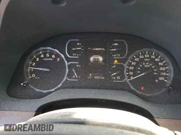 2018 Toyota Tundra SR5 with VIN 5TFHW5F16JX678999, listed as a Copart auction lot 64067595 with 45,627 mi miles and Salvage title. Bid and sale history available at DreamBid. Image 9.