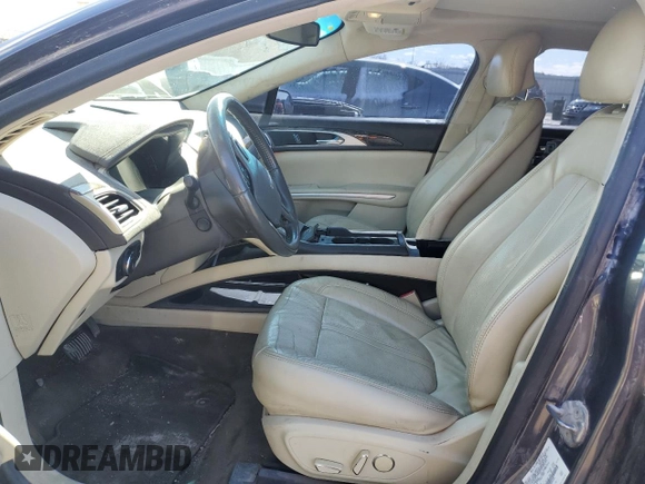 2013 Lincoln MKZ with VIN 3LN6L2J99DR800226, listed as a Copart auction lot 47105465 with Not Provided miles and Salvage Title. Bid and sale history available at DreamBid. Image 7.
