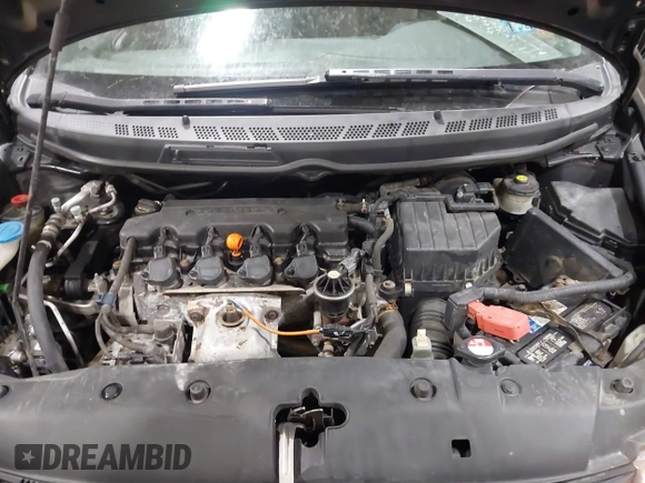 2010 Honda Civic Cpe LX with VIN 2HGFG1B69AH531712, listed as a IAAI auction lot 41235917 with 84,521 mi miles. Bid and sale history available at carsss.com. Image 10.