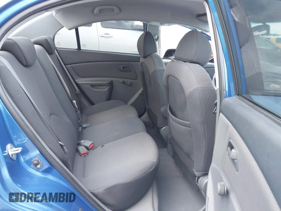 2008 Kia Rio LX with VIN KNADE123486365738, listed as a IAAI auction lot 41902367 with 248,194 mi miles. Bid and sale history available at carsss.com. Image 8.