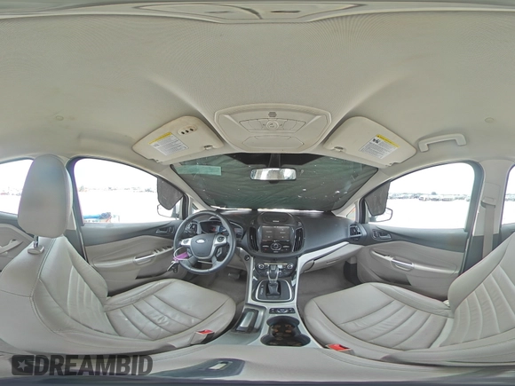 2015 Ford C-Max Energi SEL with VIN 1FADP5CU5FL111178, listed as a Copart auction lot 55214373 with 117,794 mi miles. Bid and sale history available at carsss.com. Image 12.