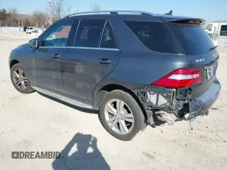 2015 Mercedes-Benz M 350 with VIN 4JGDA5HB6FA473949, listed as a IAAI auction lot 41779707 with 112,554 mi miles and . Bid and sale history available at carsss.com. Image 3.