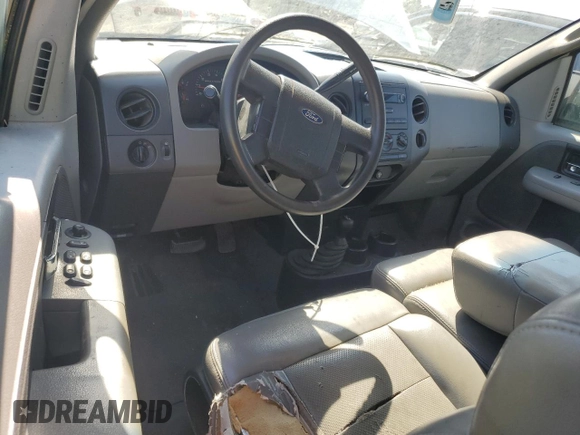 2006 Ford F-150 STX with VIN 1FTRX14W46KD99130, listed as a Copart auction lot 58384495 with 2,871,285 mi miles and Clean title. Bid and sale history available at DreamBid. Image 8.