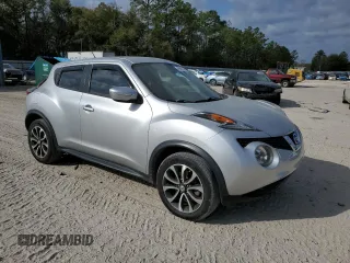 2017 Nissan Juke S with VIN JN8AF5MR1HT700312, listed as a Copart auction lot 46995545 with 115,920 mi miles and Salvage Title. Bid and sale history available at DreamBid. Image 4.