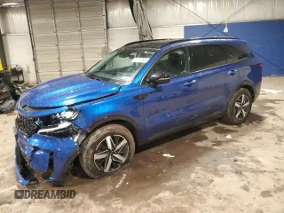 2022 Kia Sorento S z VIN 5XYRL4LC1NG095262, wystawiony jako Copart lot #56733665 z przebiegiem 20 739 mil mil oraz Szkoda całkowita • Salvage title. Historia ofert i sprzedaży dostępna na DreamBid. Obrazek 1.