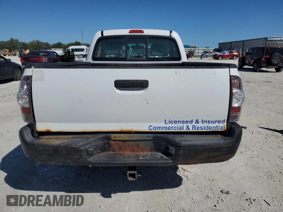 2009 Toyota Tacoma with VIN 5TENX22N29Z594285, listed as a Copart auction lot 48104935 with 239,240 mi miles and Clean Title. Bid and sale history available at carsss.com. Image 6.