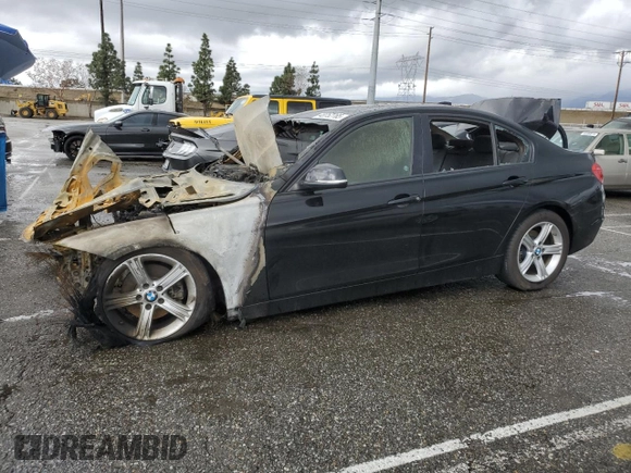2015 BMW 3 Series 328i with VIN WBA3C1C55FK119920, listed as a Copart auction lot 48752765 with Not Provided miles and Non Repairable. Bid and sale history available at carsss.com. Image 1.