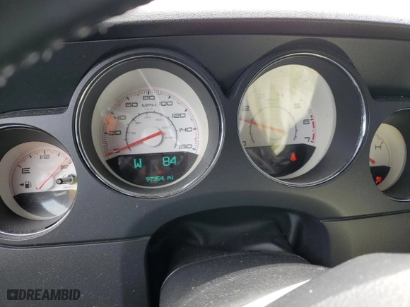 2013 Dodge Challenger R/T with VIN 2C3CDYBT7DH567707, listed as a Copart auction lot 65026034 with 97,354 mi miles and Salvage Title. Bid and sale history available at carsss.com. Image 9.
