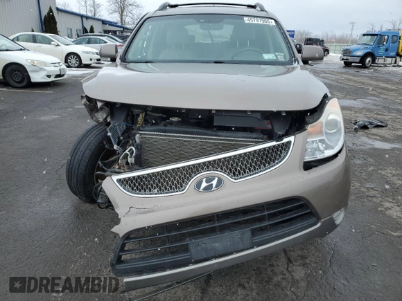 2011 Hyundai Veracruz Limited z VIN KM8NUDCC1BU143263, wystawiony jako Copart lot #45797905 z przebiegiem 165 224 mil mil oraz Szkoda całkowita • Salvage title. Historia ofert i sprzedaży dostępna na DreamBid. Obrazek 5.