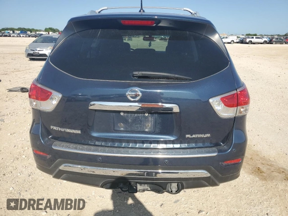 2015 Nissan Pathfinder S with VIN 5N1AR2MNXFC614018, listed as a Copart auction lot 52442435 with 109,943 mi miles and Salvage title. Bid and sale history available at DreamBid. Image 6.