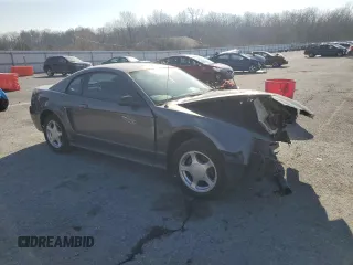 2004 Ford Mustang Standard with VIN 1FAFP40444F107898, listed as a Copart auction lot 46363925 with 166,246 mi miles and Salvage Title. Bid and sale history available at carsss.com. Image 4.
