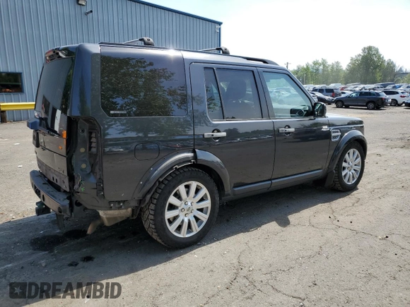 2013 Land Rover LR4 HSE with VIN SALAG2D45DA659841, listed as a Copart auction lot 54620425 with 114,882 mi miles and Salvage title. Bid and sale history available at DreamBid. Image 3.
