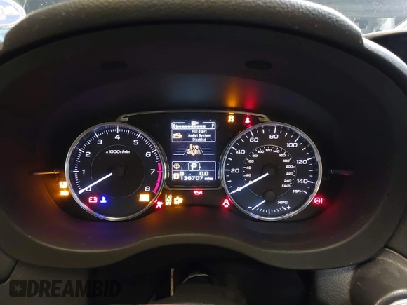 2015 Subaru Impreza Limited with VIN JF1GJAS64FH012588, listed as a IAAI auction lot 42002093 with 136,707 mi miles and . Bid and sale history available at DreamBid. Image 7.