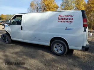 2010 Chevrolet Express Cargo with VIN 1GCZGFBA4A1125414, listed as a Copart auction lot 76663274 with Not provided miles and Salvage title. Bid and sale history available at DreamBid. Image 2.