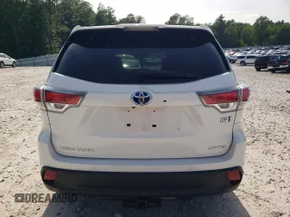 2016 Toyota Highlander Limited with VIN 5TDDCRFH6GS014938, listed as a Copart auction lot 61283725 with 122,063 mi miles and Salvage title. Bid and sale history available at DreamBid. Image 6.