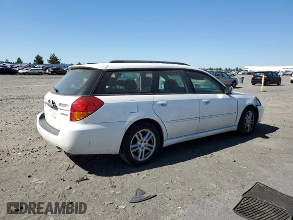 2005 Subaru Legacy with VIN 4S3BP616957379721, listed as a Copart auction lot 59583885 with 132,369 mi miles and Salvage title. Bid and sale history available at DreamBid. Image 3.