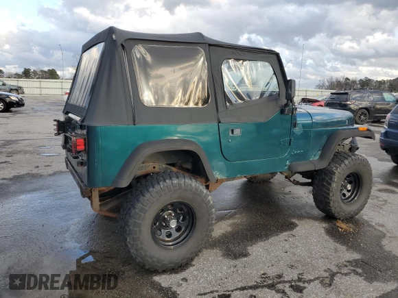 1995 Jeep Wrangler S with VIN 1J4FY19P6SP235662, listed as a Copart auction lot 47806625 with 160,994 mi miles and Clean Title. Bid and sale history available at carsss.com. Image 3.