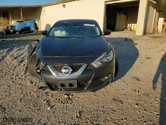 2017 Nissan Maxima Platinum with VIN 1N4AA6APXHC392887, listed as a Copart auction lot 87278854 with 138,288 mi miles and Salvage Title. Bid and sale history available at carsss.com. Image 14.