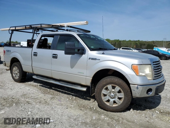 2012 Ford F-150 XL with VIN 1FTFW1ET9CKD68686, listed as a Copart auction lot 51215405 with Not provided miles and Salvage title. Bid and sale history available at DreamBid. Image 4.