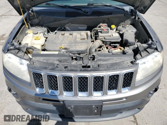 2012 Jeep Compass Latitude with VIN 1C4NJDEB0CD659486, listed as a Copart auction lot 48943955 with 86,322 mi miles and Clean Title. Bid and sale history available at carsss.com. Image 12.