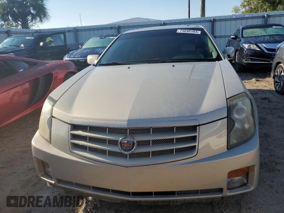 2007 Cadillac CTS with VIN 1G6DP577X70135657, listed as a Copart auction lot 74040164 with 0 mi miles and Salvage Title. Bid and sale history available at carsss.com. Image 5.