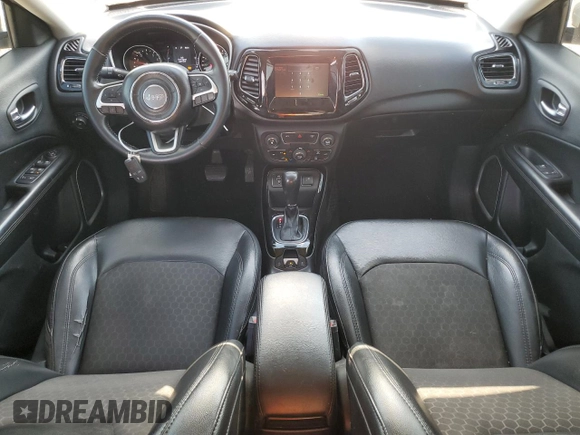 2019 Jeep Compass Altitude with VIN 3C4NJCBB5KT649267, listed as a Copart auction lot 55026715 with 39,751 mi miles and Salvage Title. Bid and sale history available at carsss.com. Image 8.