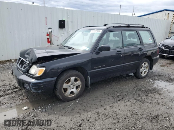 2001 Subaru Forester S w/Premium Pkg with VIN JF1SF656X1H725718, listed as a Copart auction lot 51517935 with 153,875 mi miles and Salvage Title. Bid and sale history available at carsss.com. Image 1.
