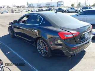 2017 Maserati Ghibli S Q4 with VIN ZAM57RTL5H1197406, listed as a IAAI auction lot 41615015 with 97,030 mi miles and . Bid and sale history available at DreamBid. Image 3.