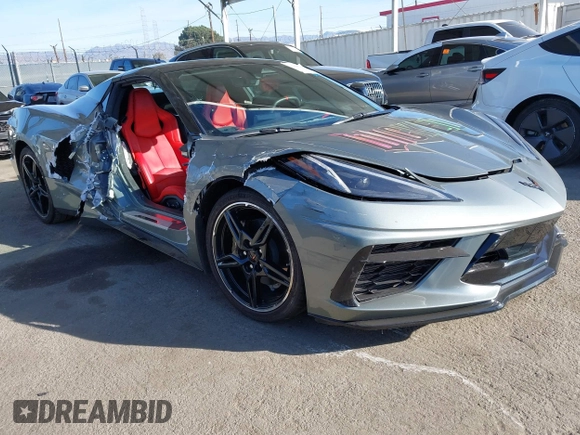 2024 Chevrolet Corvette 2LT z VIN 1G1YB3D48R5103073, wystawiony jako IAAI lot #41098470 z przebiegiem 7 326 mil mil oraz . Historia ofert i sprzedaży dostępna na DreamBid. Obrazek 1.