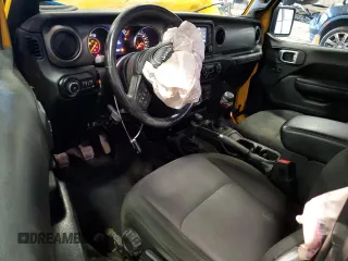 2020 Jeep Wrangler Sport S с VIN 1C4GJXAG2LW215350, выставлен на аукционе Copart как лот 51600615 с пробегом 85 082 миль миль и Списание • Salvage title. История ставок и продаж доступна на DreamBid. Изображение 8.