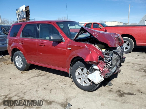 2009 Mercury Mariner with VIN 4M2CU81G79KJ03813, listed as a Copart auction lot 46481515 with Not provided miles and Salvage title. Bid and sale history available at DreamBid. Image 4.