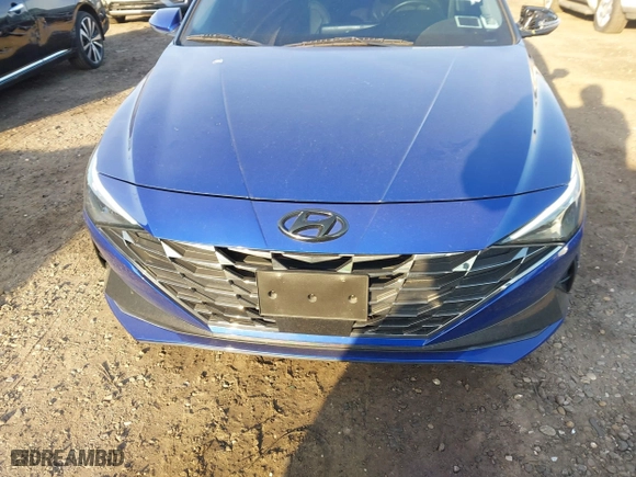 2023 Hyundai Elantra Limited with VIN 5NPLP4AG6PH117798, listed as a IAAI auction lot 41776579 with 13,727 mi miles. Bid and sale history available at carsss.com. Image 12.