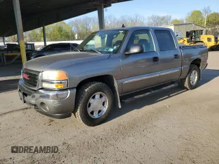 2006 GMC Sierra 1500 SLT with VIN 2GTEK13Z761277452, listed as a Copart auction lot 53755255 with 194,655 mi miles and Clean Title. Bid and sale history available at carsss.com. Image 1.