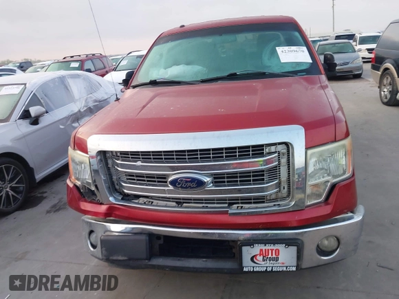 2013 Ford F-150 XL with VIN 1FTFW1CT3DKF03584, listed as a IAAI auction lot 42309670 with 158,251 mi miles and . Bid and sale history available at DreamBid. Image 12.