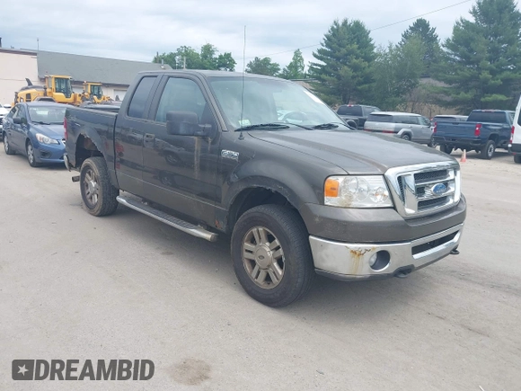 2008 Ford F-150 XLT with VIN 1FTPX14598FB08017, listed as a IAAI auction lot 42611921 with 120,466 mi miles and . Bid and sale history available at DreamBid. Image 1.