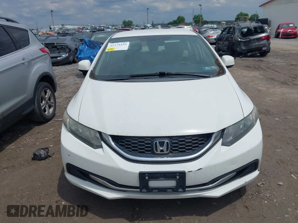 2013 Honda Civic LX with VIN 2HGFB2F52DH515815, listed as a IAAI auction lot 42379435 with 242,268 mi miles and . Bid and sale history available at DreamBid. Image 12.