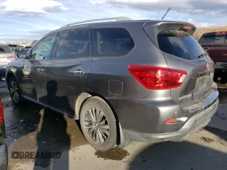 2017 Nissan Pathfinder SV with VIN 5N1DR2MM0HC631823, listed as a Copart auction lot 46254635 with 115,696 mi miles and Salvage Title. Bid and sale history available at carsss.com. Image 2.