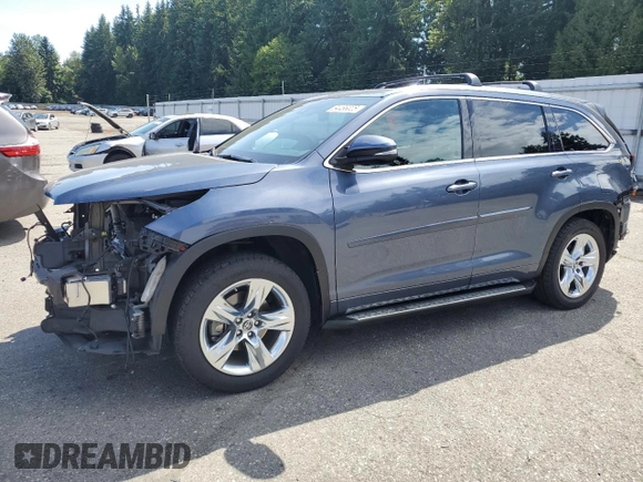 2018 Toyota Highlander Limited с VIN 5TDDZRFH2JS808454, выставлен на аукционе Copart как лот 64466025 с пробегом 77 291 миль миль и Списание • Salvage title. История ставок и продаж доступна на DreamBid. Изображение 1.