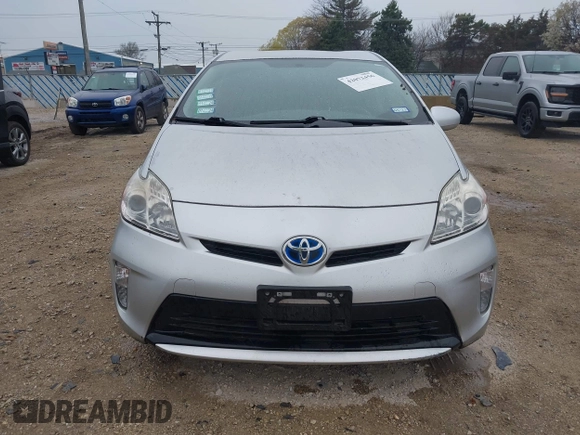 2013 Toyota Prius One with VIN JTDKN3DU7D1622829, listed as a IAAI auction lot 42073456 with 93,390 mi miles. Bid and sale history available at carsss.com. Image 12.