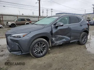 2023 Lexus NX with VIN 2T2GGCEZ0PC019310, listed as a Copart auction lot 48616335 with 11,229 mi miles and Salvage Title. Bid and sale history available at carsss.com. Image 1.